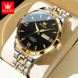 OLEVS 9956 Fashion Large Dial Sport Watches High Quality Clock Wristwatch Relogio Men Watch