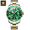 Popular OLEVS 6650 Luxury Brand WaterProof Analog Auto Date StainlessSteel China Factory Custom Logo Mechanical Men SmartWatch