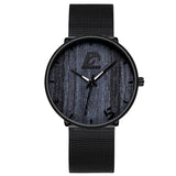 reloj hombre Mens Fashion Ultra Thin Minimalist Watches Men Business Stainless Steel Mesh Belt Quartz Watch relogio masculino