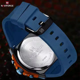 NAVIFORCE 8051 New Arrive High Quality Luxury Classics Men Watch Silicone Strap Waterproof Male Quartz Wrist Watch Sport Clock