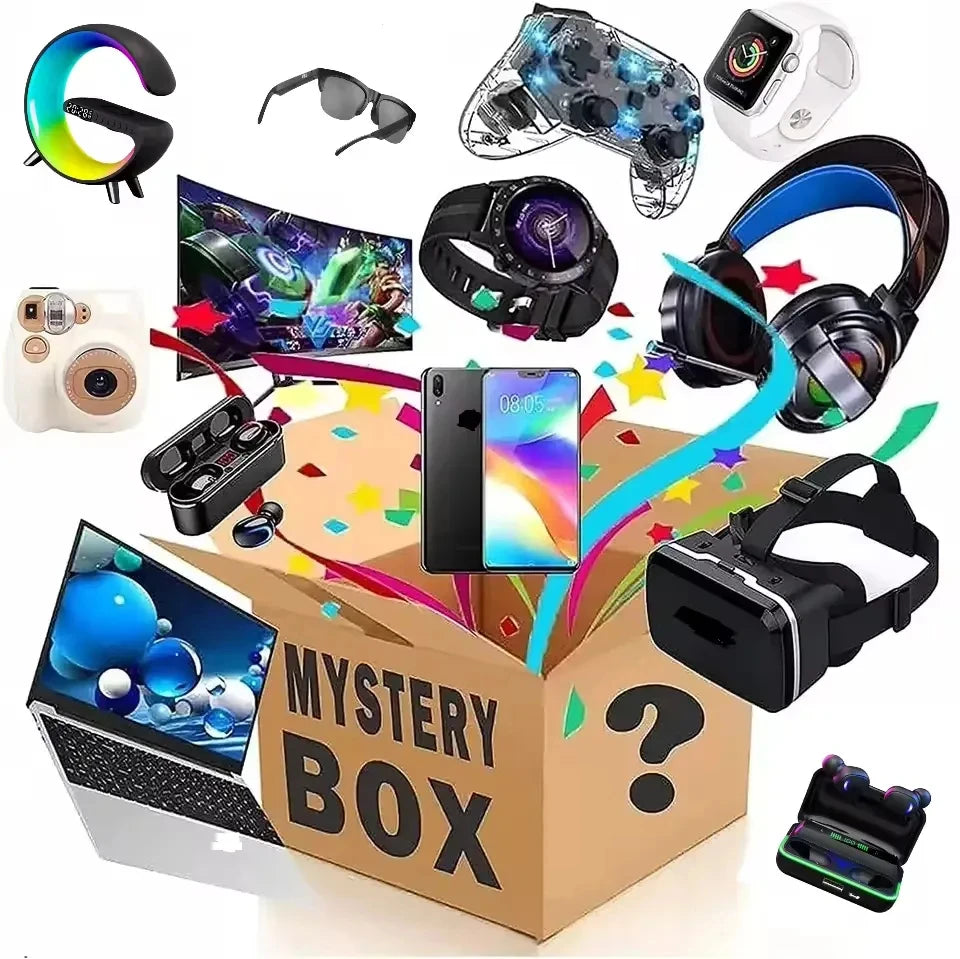 2025Caixa Surpresa Gift Balloon Mini Brands Toys Boxes Headsets Earphones Headphones Earbuds Smart Watch Electronics Mystery Box