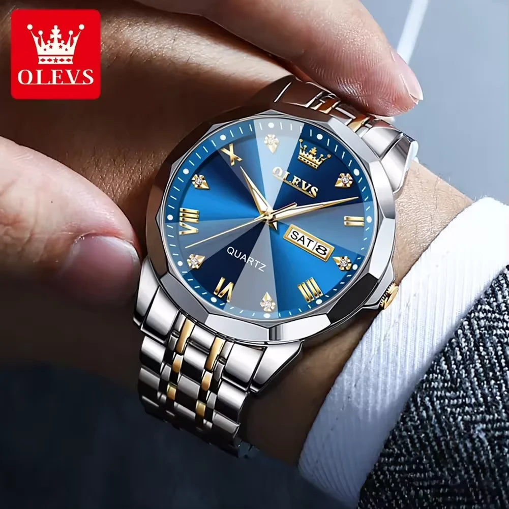 OLEVS 9931 for Men Watch Quartz Watches for Men Designer Watches Famous Brands