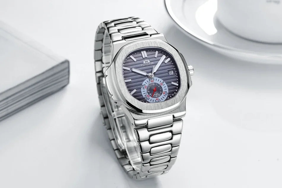 Paulareis stainless steel watch bracelet and deployment clasp