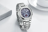 Paulareis Automatic Self Wind Mechanical Luminous Stainless Steel Blue Grey Coffe Black White Dial Dress Luxury Men Watch