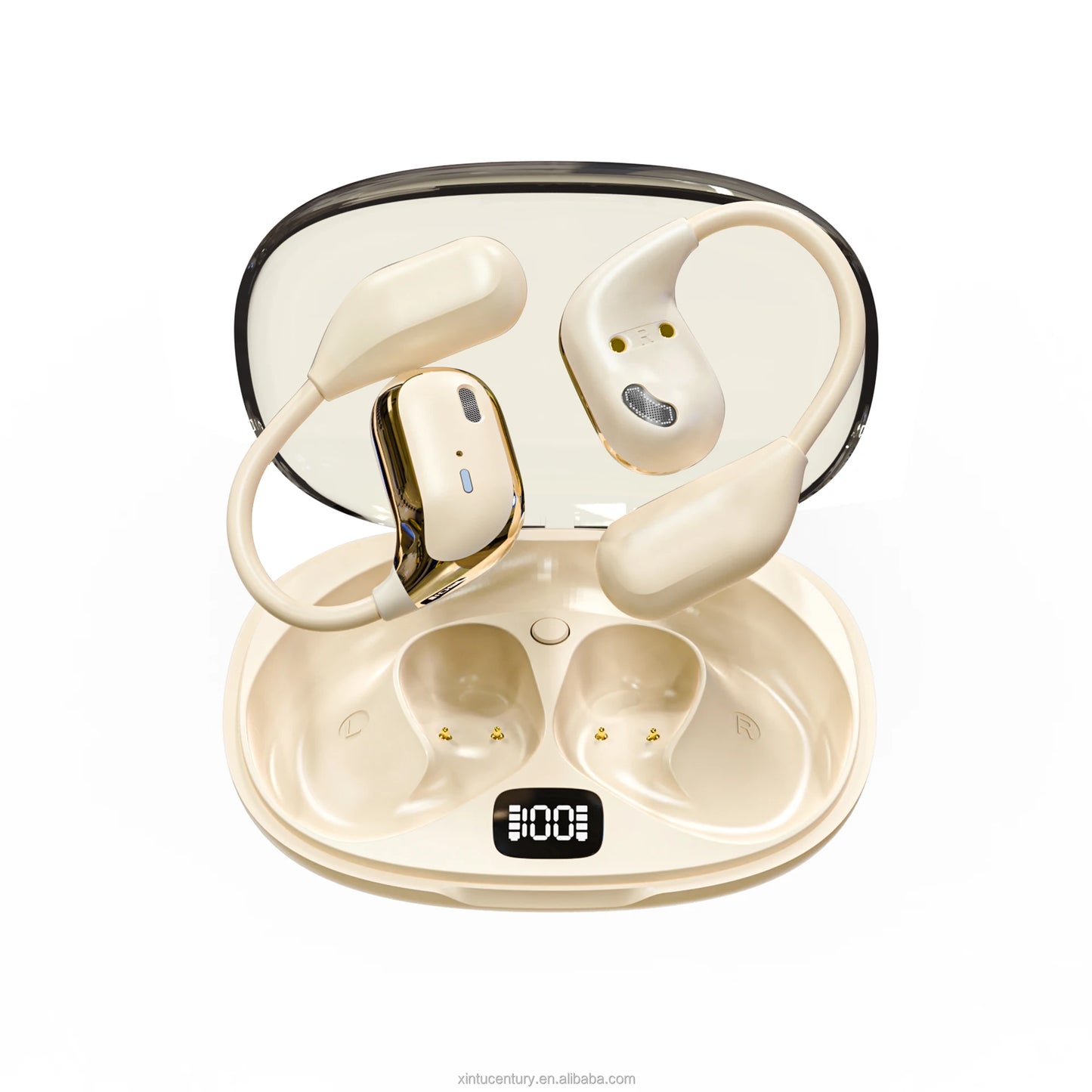 2024 New Eirphone TWS Sports Earphones & Headphones Wireless Earbuds with LED Battery Indicator Universal Earphone