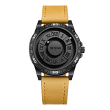 DOM 1726 New Design Magnetic Ball Concept Men Watch Fashion Cool Trend Minimalist Waterproof Stainless Steel Quartz Watches Mens