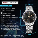 PAGANI DESIGN PD-1759 Automatic Mechanical Men Wristwatch Waterproof Brand Luxury Original Business Classic NH35 Men Watch 2023