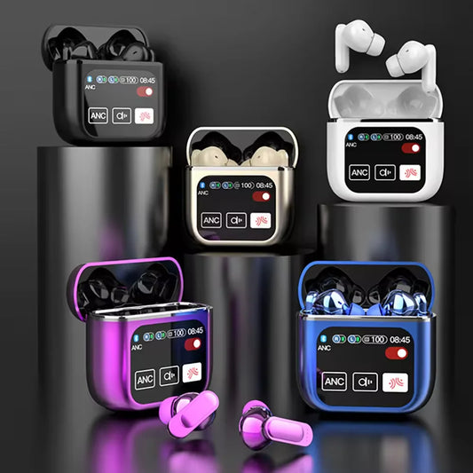 2026 New Products SE60 / SE-60 Tws Smart Touch Screen Wireless Earbuds In-ear ANC + ENC HiFi Stereo Earphones & Headphones