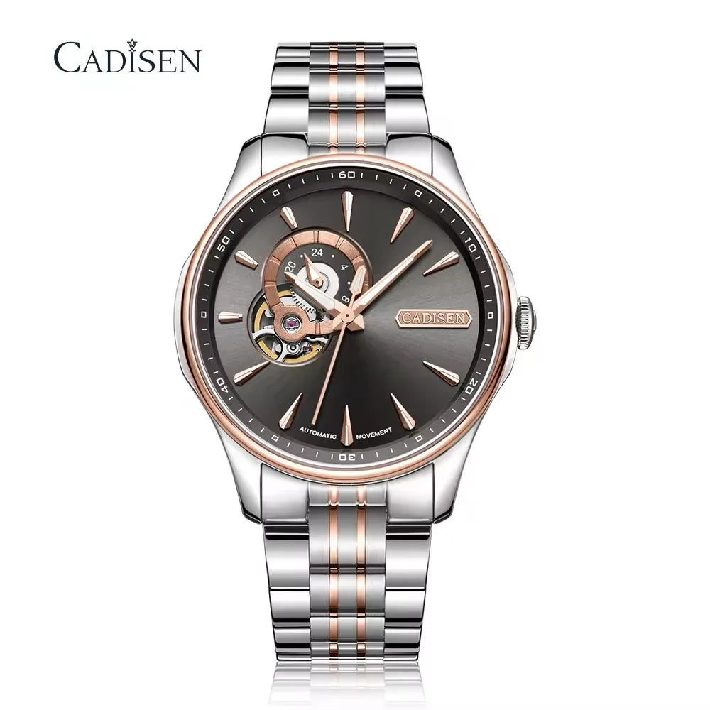 CADISEN 8168 Automatic Watch - NH39 Luminous Classic Design