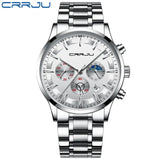 Crrju 2260 Luxury Simple Men Watch Top Brand Relogio Masculino Business Waterproof Quartz Watches Men Clock Male Sports Watch