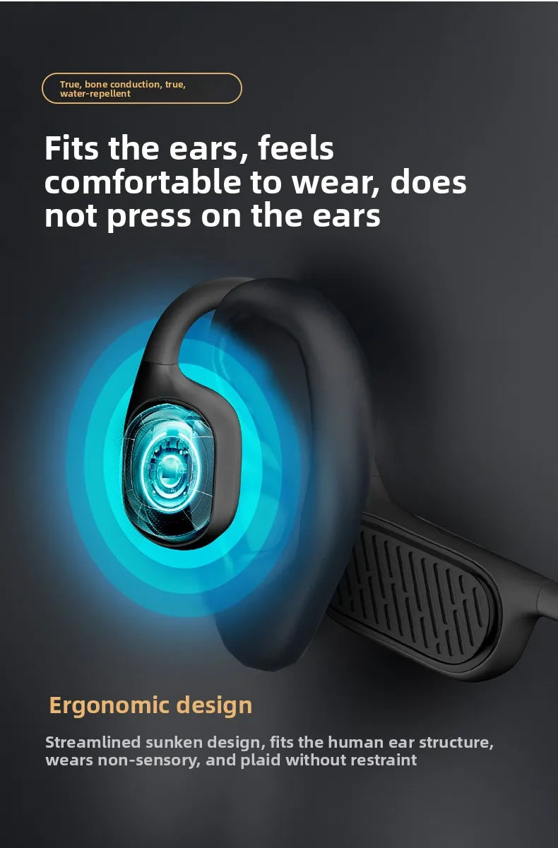 Openear Bone F1 Bone Conduction Swimming MP3 for Headphones Waterproof Outdoor Sports Earphones Closed Design