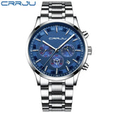Crrju 2260 Luxury Simple Men Watch Top Brand Relogio Masculino Business Waterproof Quartz Watches Men Clock Male Sports Watch