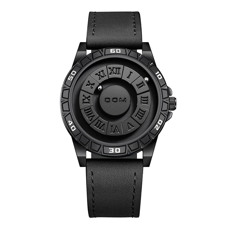 DOM 1726 New Design Magnetic Ball Concept Men Watch Fashion Cool Trend Minimalist Waterproof Stainless Steel Quartz Watches Mens