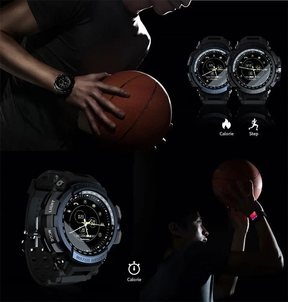 MK28 intelligent sports watch men's mountaineering Bluetooth watch outdoor step counting Bluetooth 4.0. - Wear444
