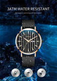 MEGIR 1081 Luxury Big Dial Men Watch Fashion Waterproof Week Display Luminous Hands Silicone Strap Quartz Watches Reloj Hombre