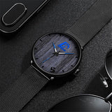 reloj hombre Mens Fashion Ultra Thin Minimalist Watches Men Business Stainless Steel Mesh Belt Quartz Watch relogio masculino