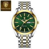 POEDAGAR 962 New Luxury Sport Wrist Watch for Man Waterproof Luminous Date Men Watch Quartz Stainless Steel Men's Watches Male