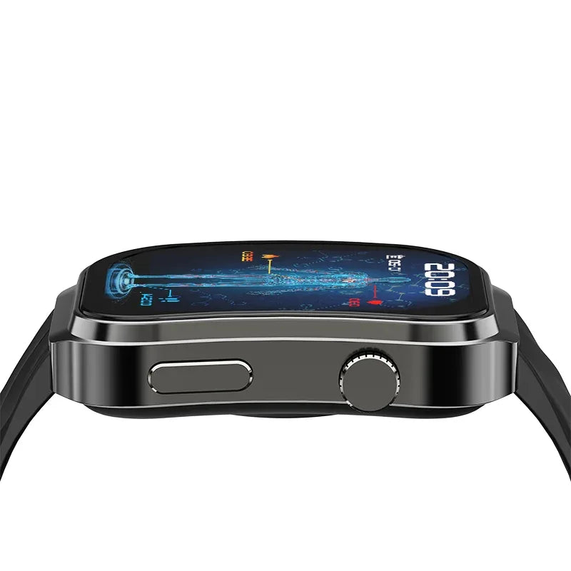 Smart Watch Wireless Calling Message Reminder Sleep Tracker Multiple Sports Fitness Tracker 2.2 Inch HD Display 120+ Exercise - Wear444