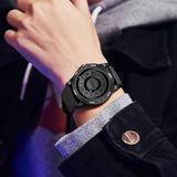 DOM 1726 New Design Magnetic Ball Concept Men Watch Fashion Cool Trend Minimalist Waterproof Stainless Steel Quartz Watches Mens