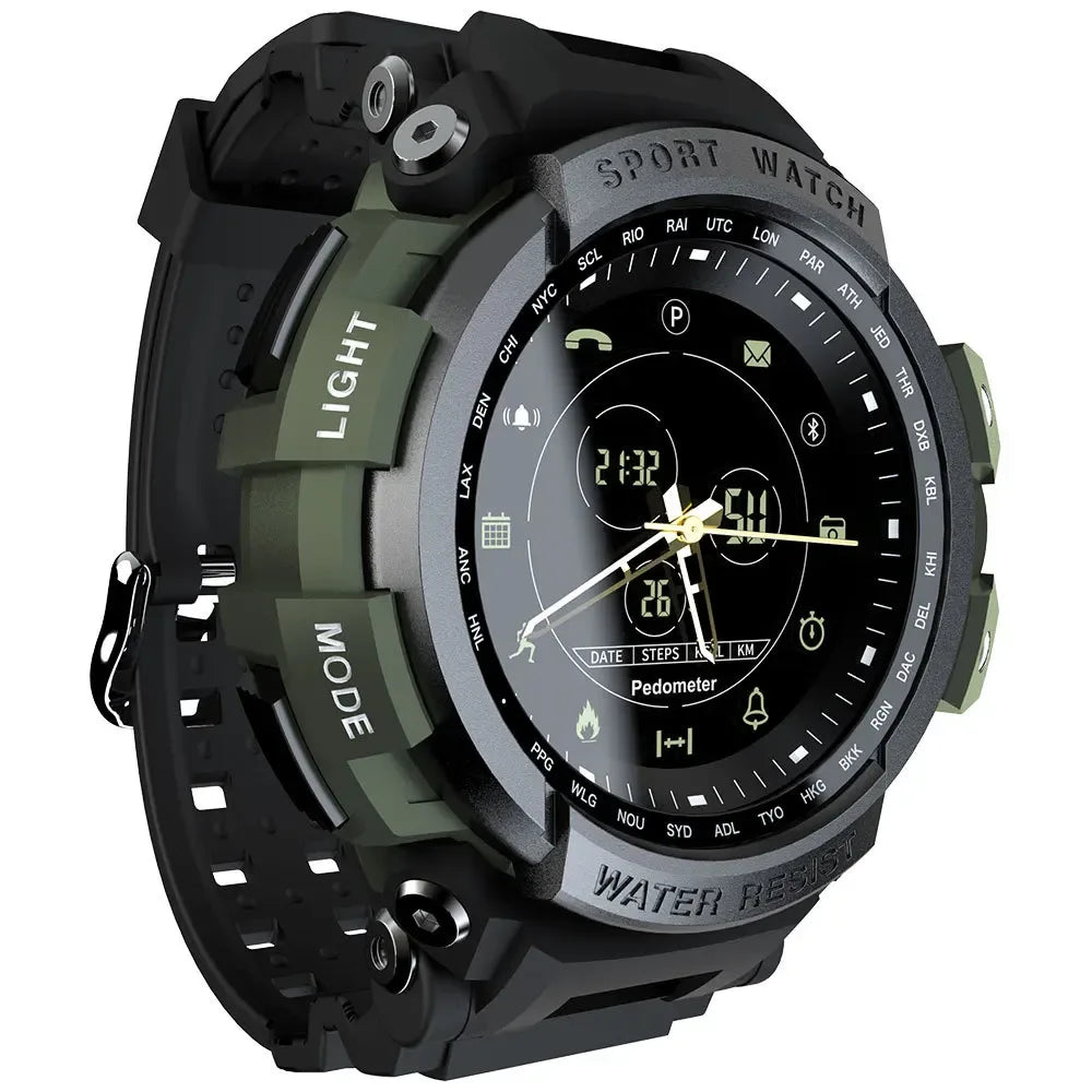 MK28 intelligent sports watch men's mountaineering Bluetooth watch outdoor step counting Bluetooth 4.0. - Wear444