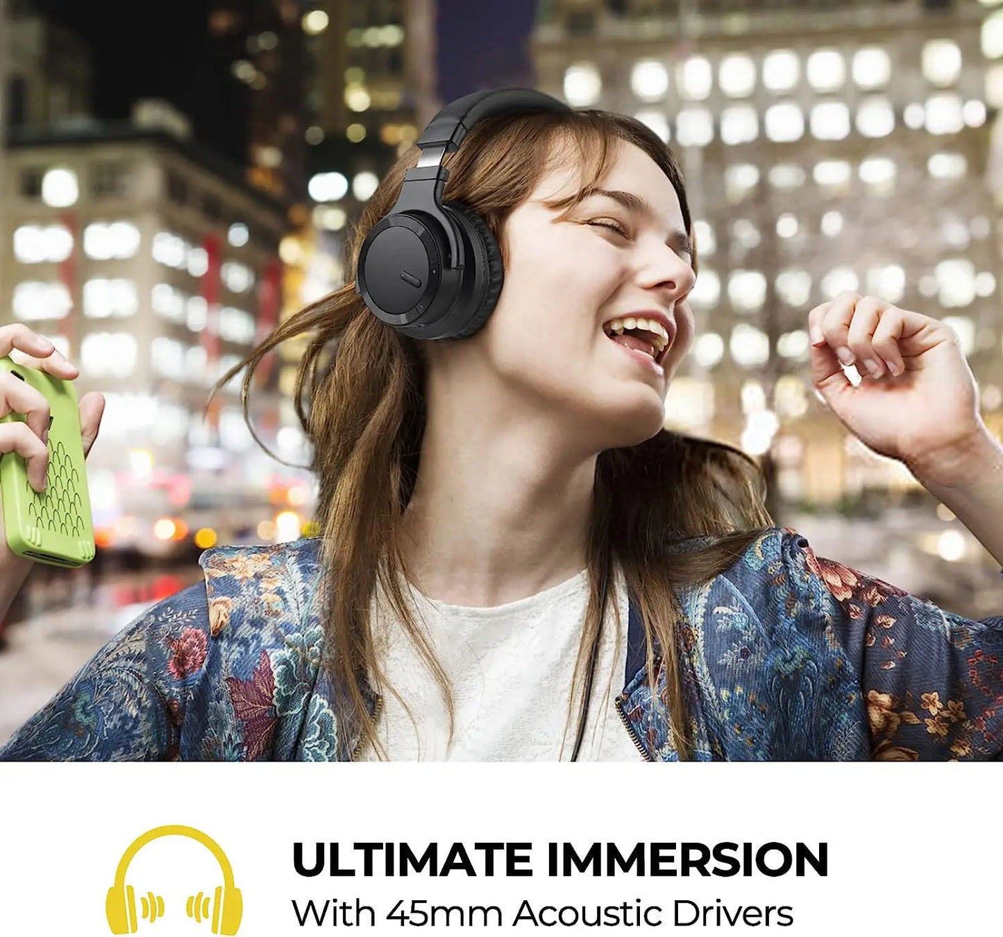 Hot-selling ANC True Stereo Wireless Earphones BT 5.4 Active Noise Cancelling Over-ear Headphones Gaming Headset