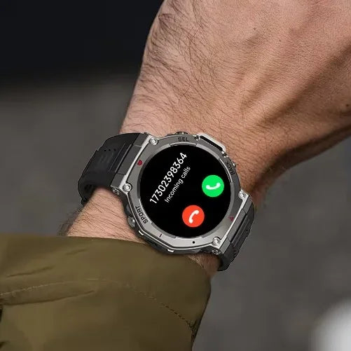 Digital Watches Outdoor Sports Tracker Smart Watch Dm58 Smartwatch GPS Compass Power Reserve BT Call Connected Mobile Phone - Wear444