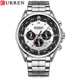 CURREN 8399 Men Watch Top Brand Luxury Fashion Casual Watch Relogio Masculino Reloj Stainless Steel Waterproof Quartz Wristwatch