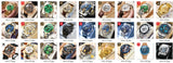 OLEVS 6689 Automatic Mens Mechanical Watches for Men Waterproof Sport Leather  Luxury Wrist Reloj Wrist Men Watch