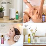9pcs Essential Oils Set 10ml Pure Natural Gift Set Kit for HumidifIer Diffuser Candles making DIY Soap Aroma Oil for Skin Care