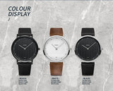 Top Brand Luxury Quartz Watches for Men Fashion Simple Leather Belt Mens Watch Casual Business Male Clock Gift Relogio Masculino