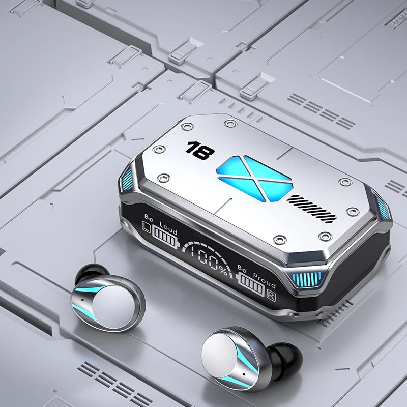 2024 M41 Wireless Earphone Power Bank Digital Display Noise Reduction Earphones Headphones Sports Gaming In-ear Earphones