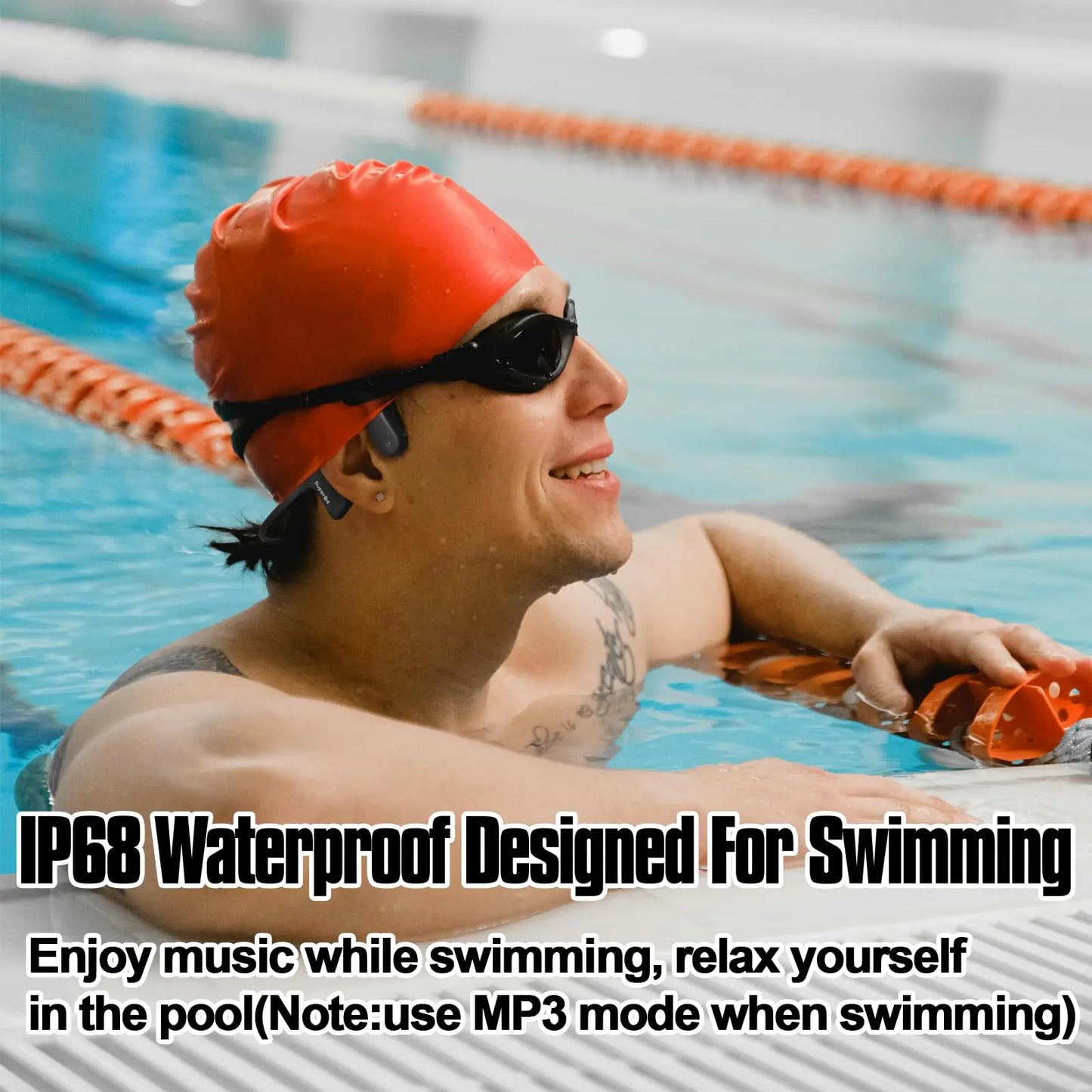 2025 Latest Take Care of Hearing IPX-5 V5.2 PC 8 Hour Wireless AI Earphones  Headphones Headset for Outdoor  Sports