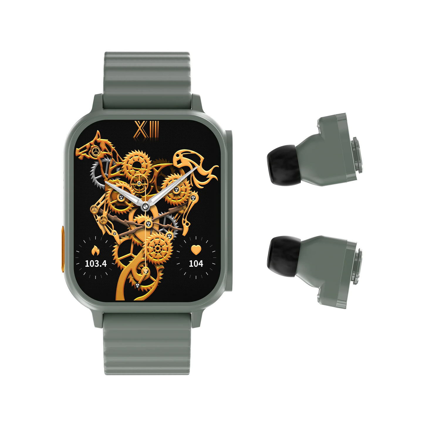 2024 Newly 2 in 1 In-Ear Wireless Earbuds Fashion Bracelet With Earphones Headphones S8 Ultra Smart Watches 2 in 1 Suit