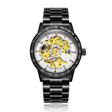 Low Price Water Proof Wrist Watches for Men Custom Watches Men Customise Logo Stainless Steel White Dial Men Watch
