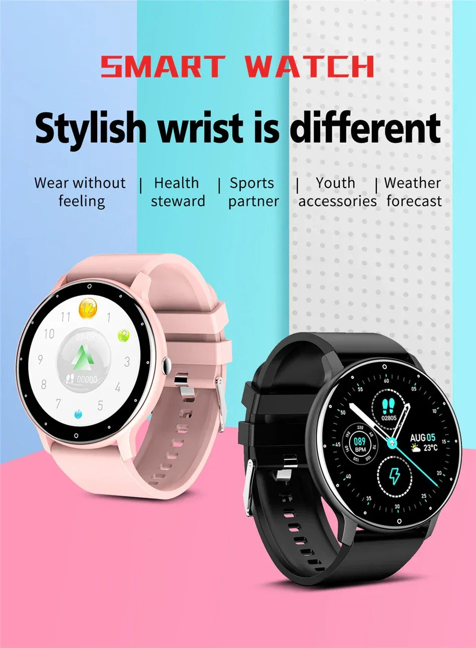 2025 New Lady Fashion Smart Watch women AMOLED HD Screen GPS Sport Heart Rate Bluetooth Call Waterproof Outdoor Smartwatch Women - Wear444