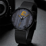 reloj hombre Mens Fashion Ultra Thin Minimalist Watches Men Business Stainless Steel Mesh Belt Quartz Watch relogio masculino