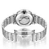 Luxury Designer Men Watch Auto Date Stainless Steel Band 6019 Luminous Hands 41mm Wrist Watch