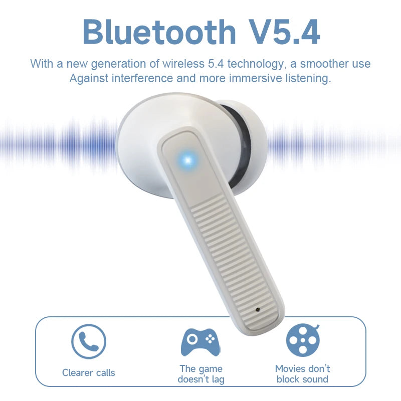 Mission T17 ENC Noise Cancelling Earphones Clear Phone Sound Wireless Earbuds TWS Earphones Gaming Headphones in Ear BT Earphone