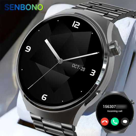 SENBONO V19 Men Smart Watch Blue Tooth Heart Rate Monitor IP68 Waterproof Fitness Tracker Outdoor Men's Smart Sports Watch - Wear444