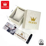 NEW OLEVS 6695 Watch Design Fashion Business Dress Men Watch Brand Luxury Stainless Steel Automatic Mechanical Waterproof Watch