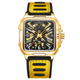 Forsining New Relogio Masculino Hollow Out Skeleton Automatic Men Watch  for Men's Luminous Watch