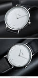Top Brand Luxury Quartz Watches for Men Fashion Simple Leather Belt Mens Watch Casual Business Male Clock Gift Relogio Masculino