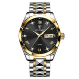 New POEDAGAR 985 Top Brand Luxury Green Dial Men Watch Waterproof Luminous Date Clock Mechanical Watch for Men Quartz Wristwatch