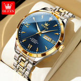 OLEVS 9956 Fashion Large Dial Sport Watches High Quality Clock Wristwatch Relogio Men Watch