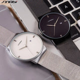 SINOBI Fashion Men Watch Luxury Wholesale Stay Ahead New Style Men's Calendar Date Quartz Watches for Business Man