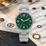 New 38.5mm Men Watch Design Bezel YN55 NH35 Automatic Mechanical Sapphire 10Bar Classic Watches