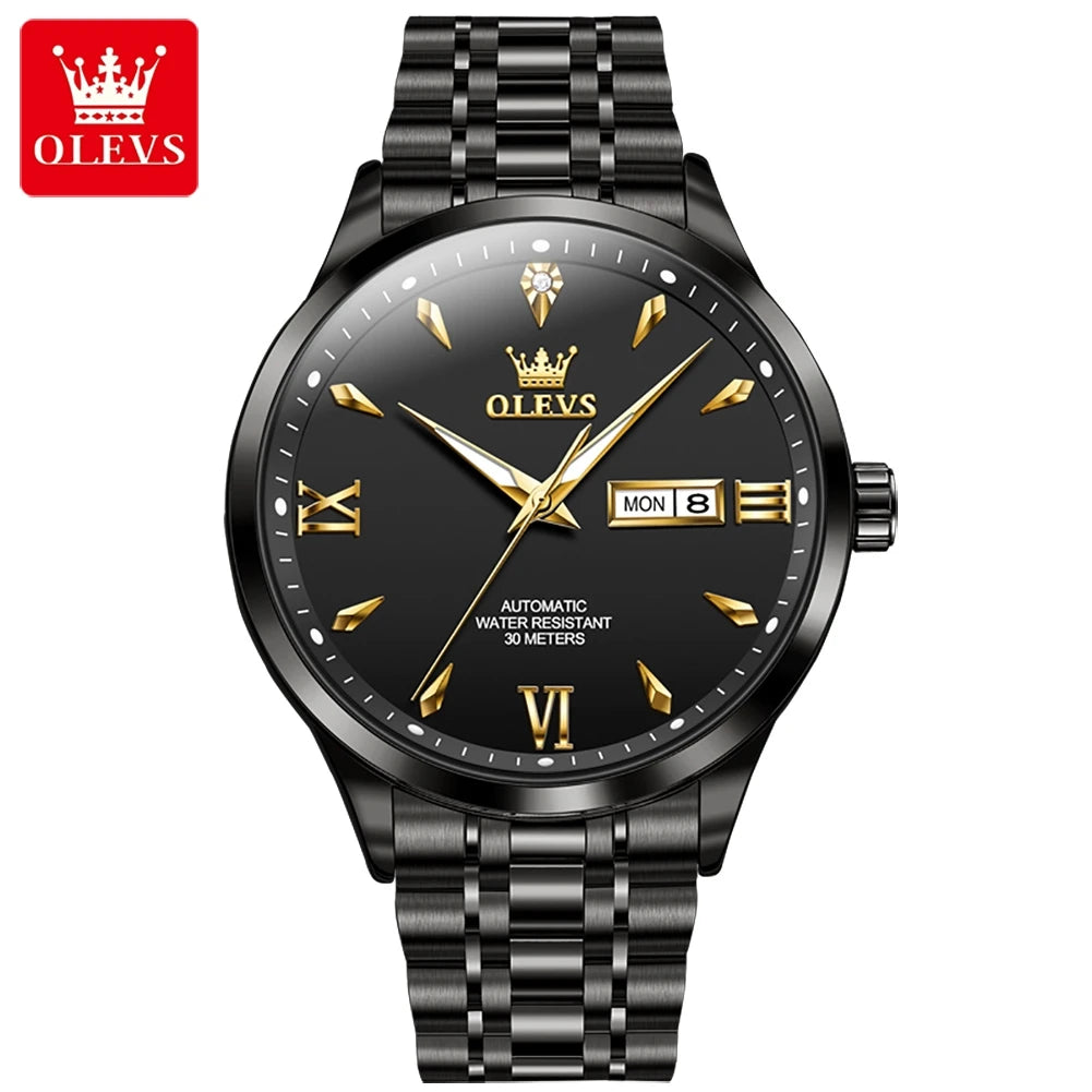 OLEVS 9956 Large Dial Sport Watch - Fashion Statement Piece