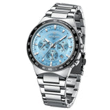 2023 Men Watch Jewelry Luxury Steel Bracelet Custom Logo 50 Pcs Quality Watch Low Oem Mens Quartz Watch