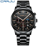 Crrju 2260 Luxury Simple Men Watch Top Brand Relogio Masculino Business Waterproof Quartz Watches Men Clock Male Sports Watch