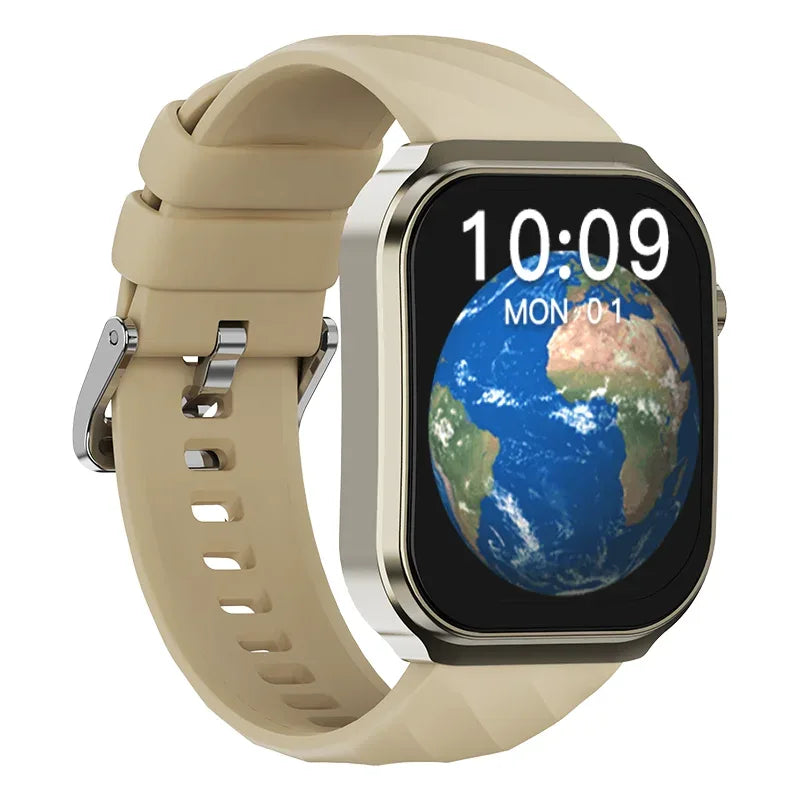 Smart Watch Wireless Calling Message Reminder Sleep Tracker Multiple Sports Fitness Tracker 2.2 Inch HD Display 120+ Exercise - Wear444